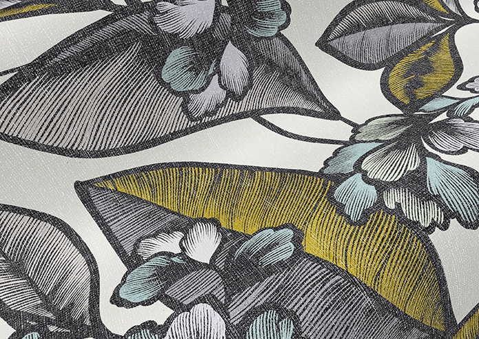 Walled Garden, Lemon - Roman Blind - Image 4